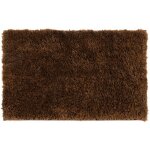 Tapis de bain sky uni polyester couleur terre 50 x 80 cm Tapis de bain sky uni polyester couleur terre 50 x 80 cm