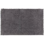 Tapis de bain sky uni polyester gris sombre 70 x 120 cm