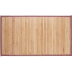 Tapis en bambou résistant humidité anti - glisse bord textile sortie de bain douche sdb, 80 x 45 cm, ... Tapis en bambou résistant humidité anti - glisse bord textile sortie de bain douche sdb, 80 x 45 cm, ...