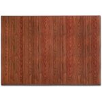 Tapis en bambou magenta marron 90 x 120 cm