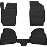 Walser - tapis en caoutchouc xtr pour vw polo 10 / 2001 - 10 / 2014