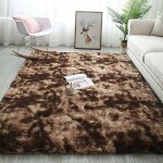Ensoleille - tapis chambre tapis modernes de salon soft tapis � poils longs moelleux tapis extra doux ...