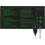 Tapis chauffant adjustable avec contr�leur de thermostat serres chauffantes hydroponique imperm�able