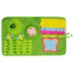 Tapis de recherche pour chien, tapis de fouille lavable, tapis de jeu puzzle, tapis d'alimentation, jouet ...