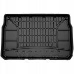 Tapis de coffre en caoutchouc pour citroen c3 iii hayon 2016 - 2024 Tapis de coffre en caoutchouc pour citroen c3 iii hayon 2016 - 2024