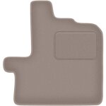 Tapis conducteur beige pour fourgonnette fiat ducato iv (2014 - ) Tapis conducteur beige pour fourgonnette fiat ducato iv (2014 - )