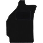 Tapis conducteur noir pour : chevrolet spark ii m200 à hayon (2005 - 2009) Tapis conducteur noir pour : chevrolet spark ii m200 à hayon (2005 - 2009)