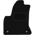 Tapis conducteur noir pour : citroën c4 picasso i monospace (2006 - 2013) Tapis conducteur noir pour : citroën c4 picasso i monospace (2006 - 2013)
