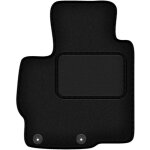 Tapis conducteur noir pour : crossover mitsubishi asx ii (2020 - )