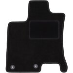Tapis conducteur noir pour : crossover nissan qashqai + 2 (2008 - 2013) Tapis conducteur noir pour : crossover nissan qashqai + 2 (2008 - 2013)