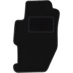 Tapis conducteur noir pour: honda accord vi coup (1998 - 2002)