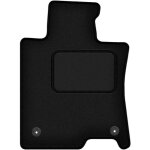 Tapis conducteur noir pour : honda accord viii berline, break, tourer (2011 - 2015)