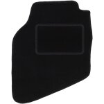 Tapis conducteur noir pour : honda city iv berline (2002 - 2008)