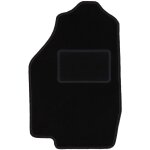 Tapis conducteur noir pour : honda civic iii  hayon (1983 - 1987)