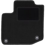 Tapis conducteur noir pour honda civic ix  hayon (2012 - )
