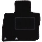 Tapis conducteur noir pour honda civic viii à hayon (2006 - 2012) Tapis conducteur noir pour honda civic viii à hayon (2006 - 2012)