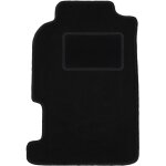 Tapis conducteur noir pour: honda crx delsol coup, cabrio (1992 - 1997)