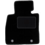 Tapis conducteur noir pour mazda 2 iv  hayon (2014 - )