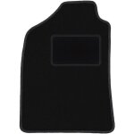 Tapis conducteur noir pour : mazda bt - 50 pick - up (2007 - 2012)