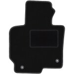 Tapis conducteur noir pour : mazda cx - 5 i suv (2012 - 2017)
