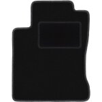Tapis conducteur noir pour : mazda mx - 3 coup (1991 - 1998)