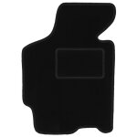 Tapis conducteur noir pour : mazda xedos 6 berline (1992 - 1999)