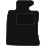 Tapis conducteur noir pour : mini cooper ii r57 cabriolet (2006 - 2013)