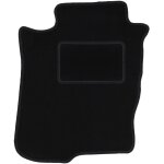 Tapis conducteur noir pour : mitsubishi 3000gt coup (1994 - 2001)