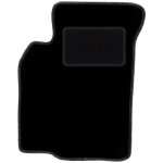 Tapis conducteur noir pour : mitsubishi colt v (cj0)  hayon (1996 - 2003)