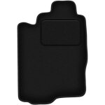Tapis conducteur noir pour : mitsubishi eclipse iv coup (2006 - )
