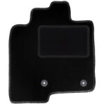 Tapis conducteur noir pour : mitsubishi pajero iv long (2006 - 2018) Tapis conducteur noir pour : mitsubishi pajero iv long (2006 - 2018)