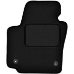 Tapis conducteur noir pour : monospace seat altea (08. 2008 - 2015)