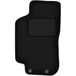 Tapis conducteur noir pour : saab 9 - 5 i break, berline (1997 - 2009)