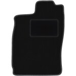 Tapis conducteur noir pour saab 900 ii cabriolet (1994 - 1995)