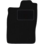 Tapis conducteur noir pour saab 900 ii  hayon, liftback (1994 - 1998)