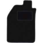 Tapis conducteur noir pour : saab 9000 berline (1984 - 1991)
