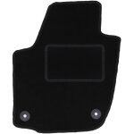 Tapis conducteur noir pour : skoda rapid liftback, berline, spaceback, break (2013 - 2019)