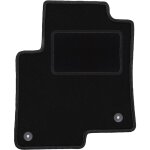 Tapis conducteur noir pour : smart forfour i  hayon (2004 - 2007)