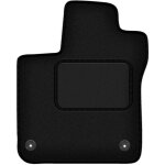 Tapis conducteur noir pour : smart forfour ii  hayon (2014 - )