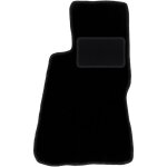 Tapis conducteur noir pour : smart roadster roadster (2002 - 2005)