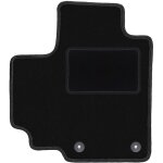 Tapis conducteur noir pour : suzuki celerio  hayon (2014 - )