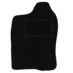 Tapis conducteur noir pour : suzuki jimny suv (1998 - 2007)
