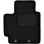 Tapis conducteur noir pour : suzuki swift vi  hayon (2017 - )