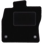 Tapis conducteur noir pour : volkswagen passat b8 berline, break, variante, alltrack (2015 - )