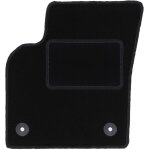 Tapis conducteur noir pour : volvo v50 break (2004 - 2012)