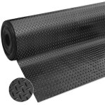 Tapis de couloir en gomme isolant antid�rapant moquette rev�tement de sol t�le paillasson robuste - 100x150 ...