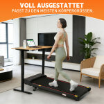 Tapis de course domestique inclinaison r�glable, 1 - 6 km / h, tapis roulant portable 2 en 1 t�l�command� ...