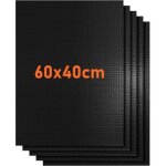 Tapis de cuisson barbecue 40 60 cm, 5 pi�ces gaz / electrique / charbon bbq tapis four non stick four ...