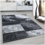 Allotapis - tapis design pour salon géométrique nicoletta gris 120x170 Allotapis - tapis design pour salon géométrique nicoletta gris 120x170