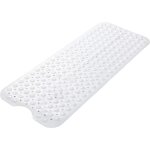Tapis de douche antid�rapant extra long ? r�sistant � la moisissure 100 � 40 cm